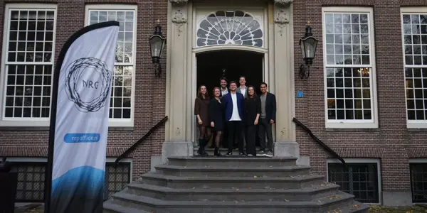 Groepsfoto Van De Organisatie Van Nrg Connect Voor De Locatie